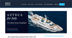 Desktop Screenshot of kk-superyachts.com